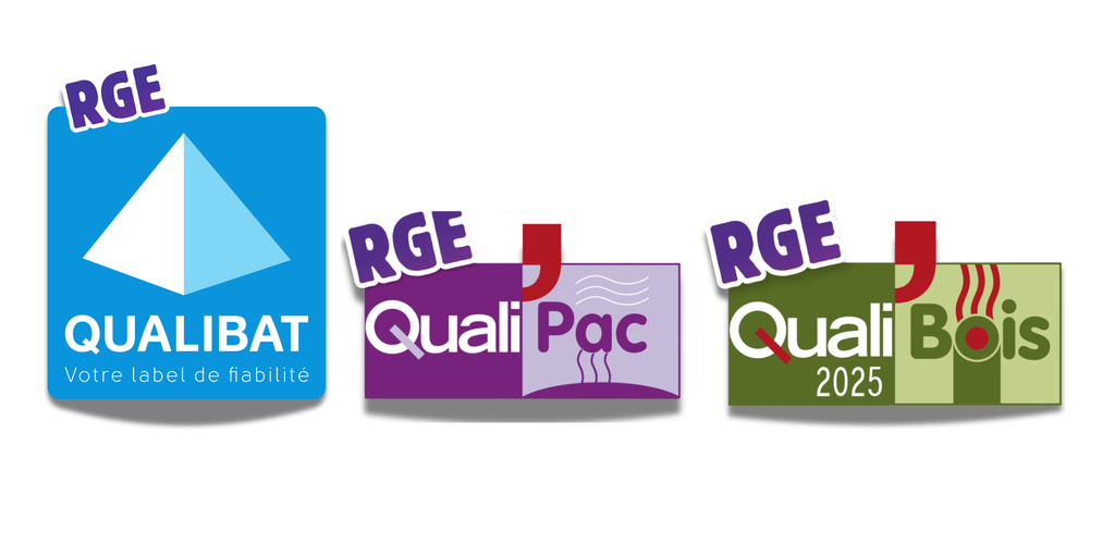 Certifications Qualibat RGE, QualiPac RGE et QualiBois RGE de PCS Gomez